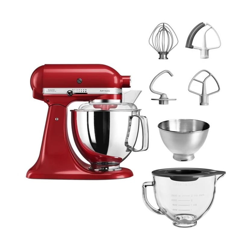 KitchenAid Empire Red 175 stand mixer with free gift