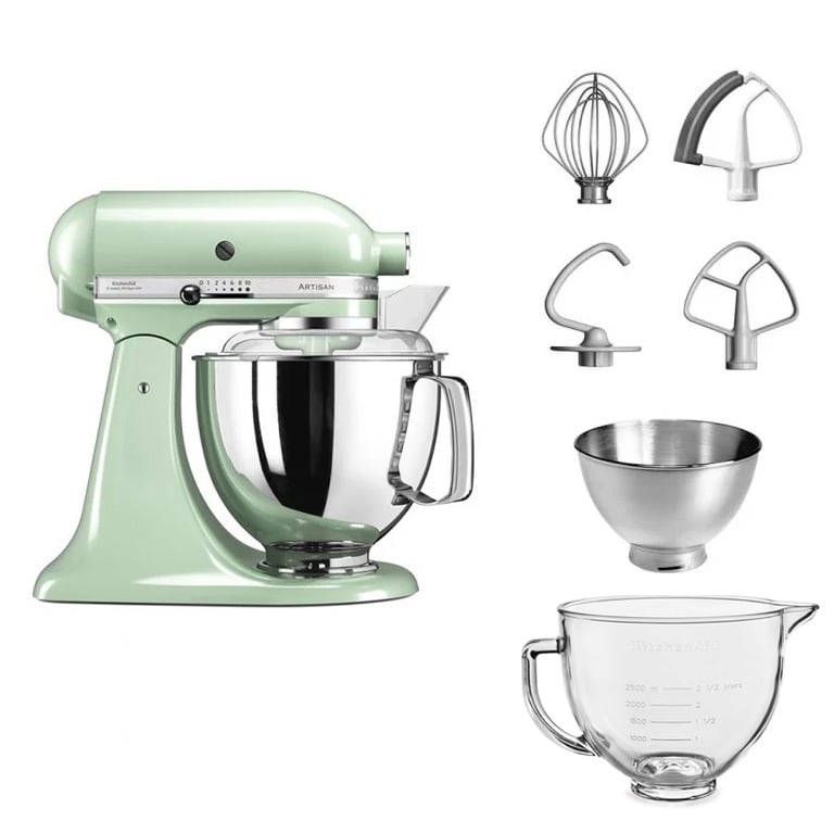 KitchenAid pistachio 175 stand mixer with free gift