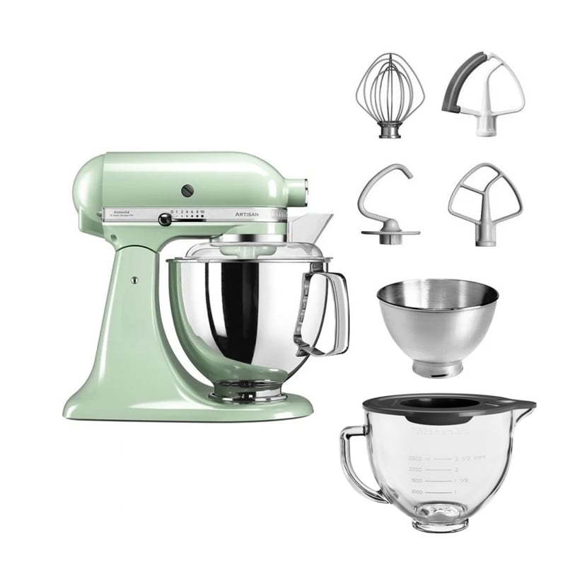 KitchenAid pistachio 175 stand mixer with free gift