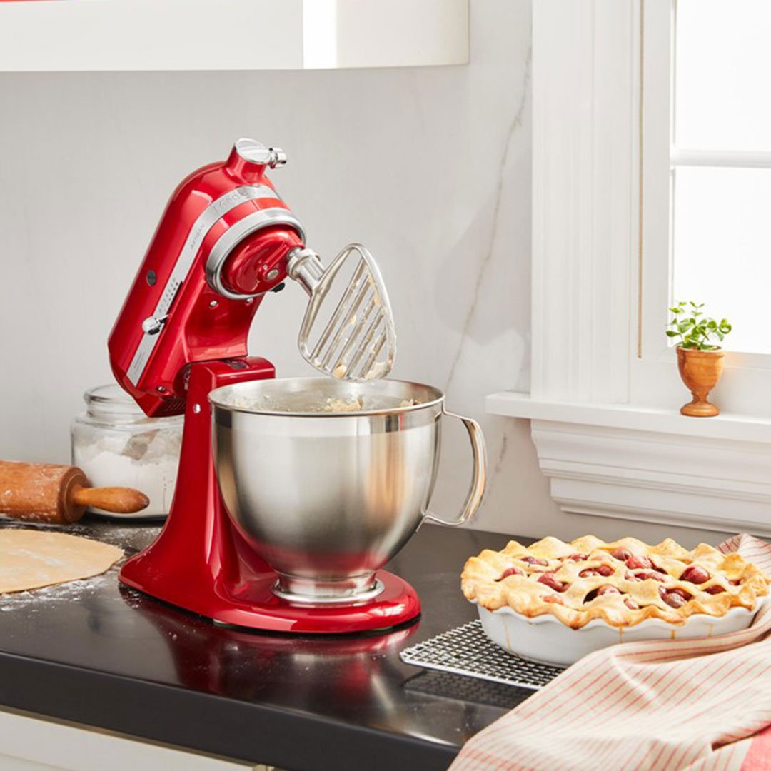 KitchenAid Mixer Pastry Beater & Free Pastry Book - Stainless Steel ...