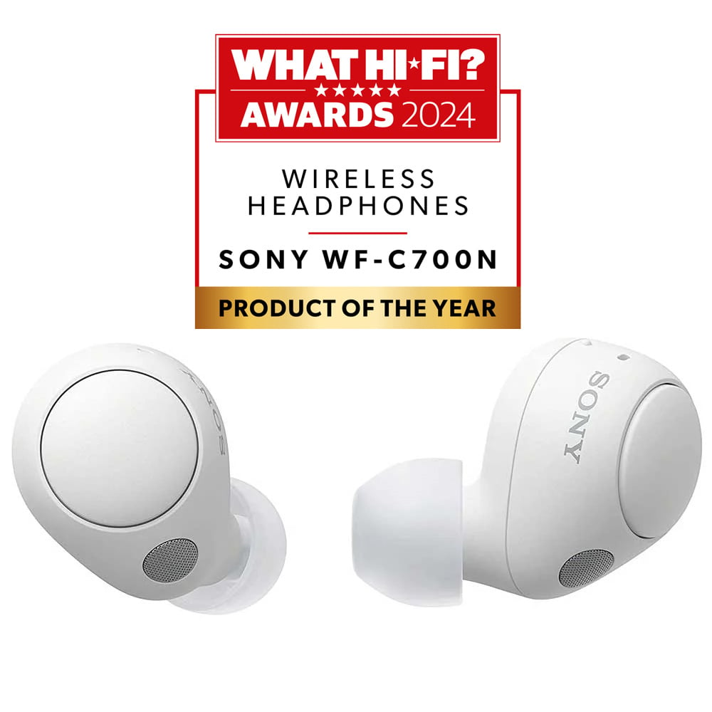 Sony headphones with award