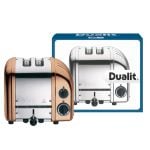 Dualit 2 slot copper toaster