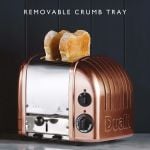 Dualit 2 slot copper toaster