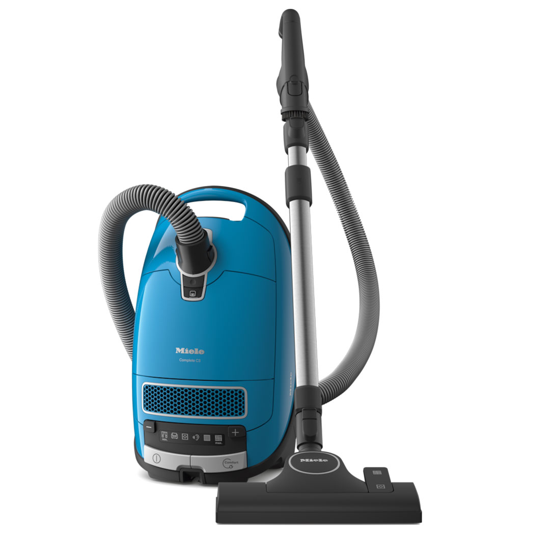 Miele Complete C3 Allergy Tech blue vacuum