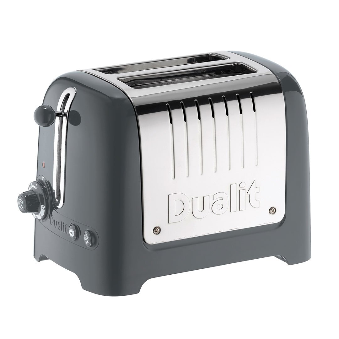 Dualit Lite 2 slot toast in Grey