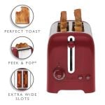 Dualit Lite 2 slot toast Gloss Red