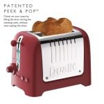 Dualit Lite 2 slot toast Gloss Red