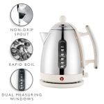 Dualit Lite 1.5L kettle canvas white 72003