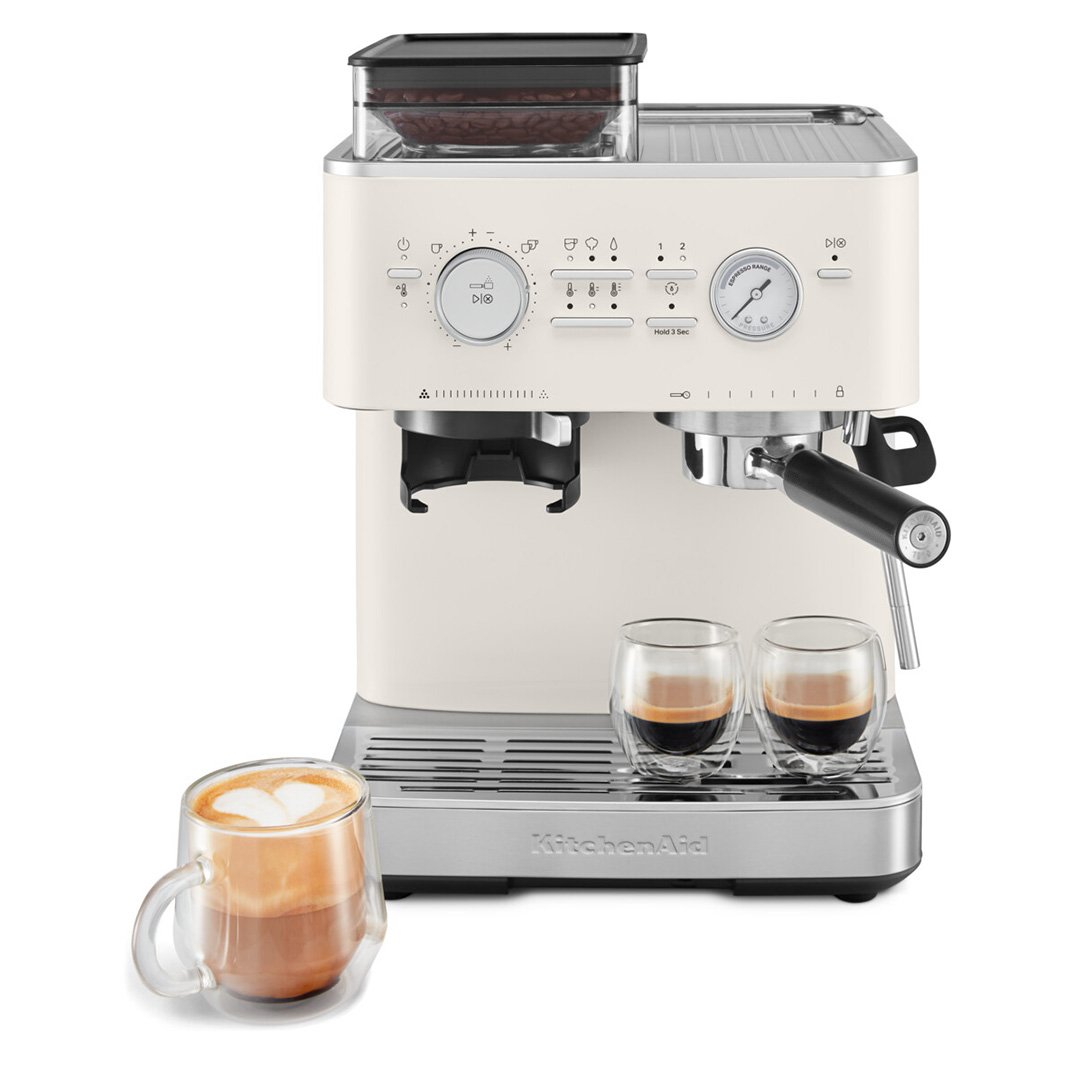 Plumbed coffee maker with grinder best sale