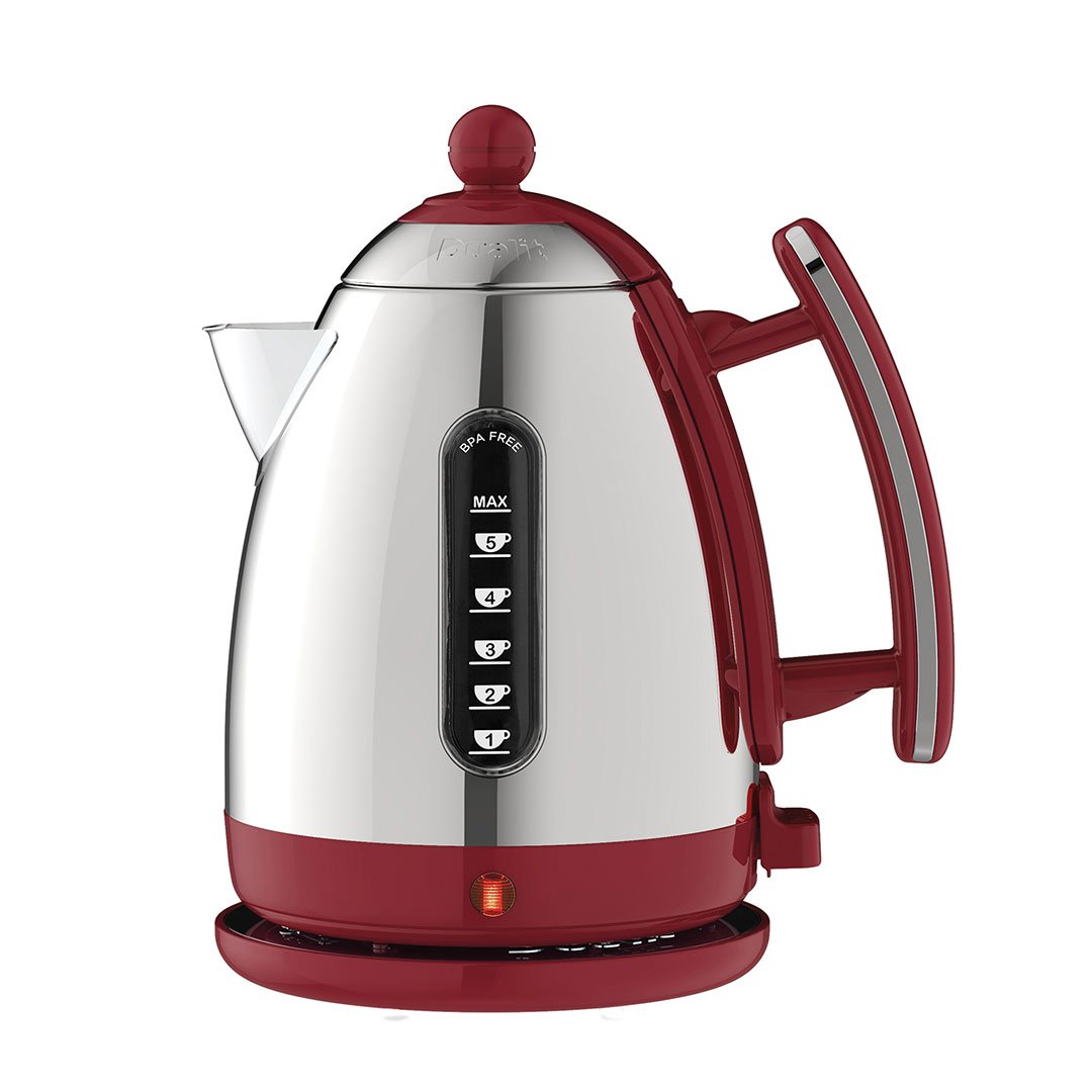 Dualit Lite 1.5 gloss red kettle