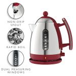 Dualit Lite 1.5 gloss red kettle