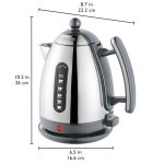 Dualit Lite 1.5L grey kettle