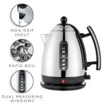 Dualit Lite 1.5 black kettle