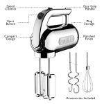 Dualit Chrome hand mixer