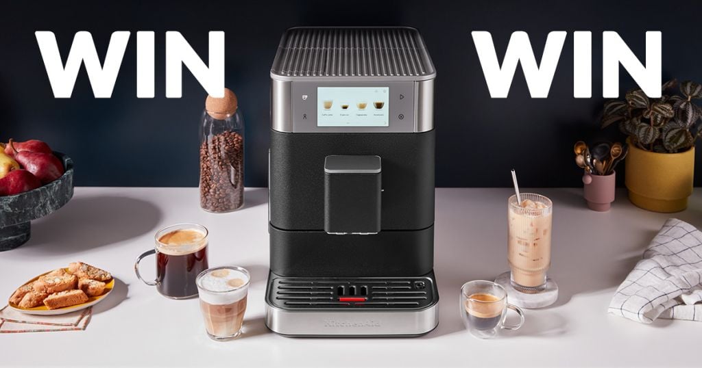 Win a KitchenAid KF8 Espresso Machine