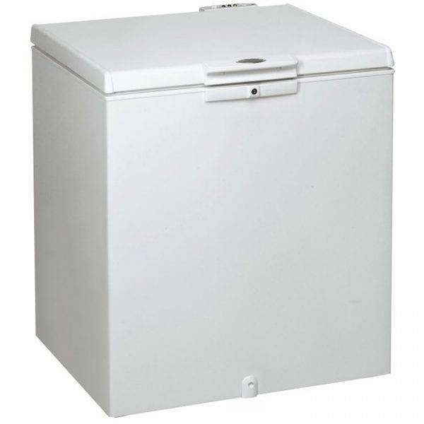 Whirlpool AFG070NFEAP Chest Freezer 7.2cu.ft A+ Never Defrost HFC Free ...