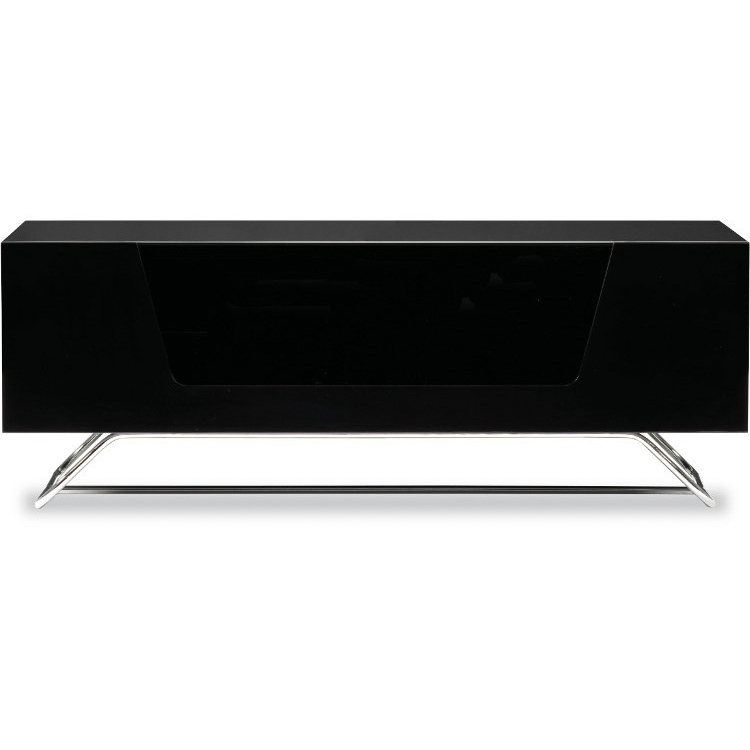 Alphason Designs Cro21000cbblk Chromium Black Tv Stand For Up To