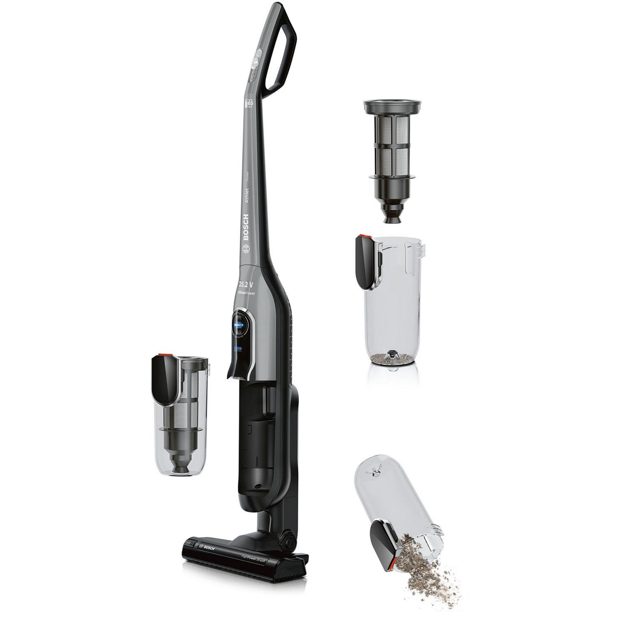 Bosch BBH65KITGB Athlet Cordless Vacuum Cleaner with tools - Silver ...