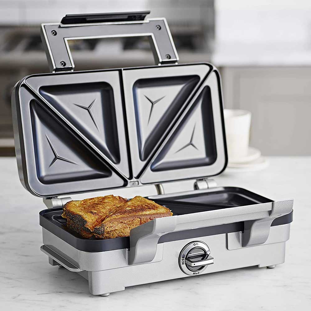 Cuisinart GRSM1U Sandwich Toaster Silver Gerald Giles